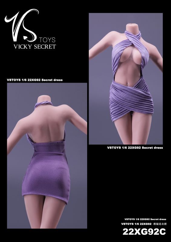 画像3: VSTOYS 1/6 シークレットドレス 女性 アクションフィギュア用 4種 22XG92 *予約