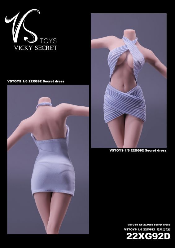 画像5: VSTOYS 1/6 シークレットドレス 女性 アクションフィギュア用 4種 22XG92 *予約