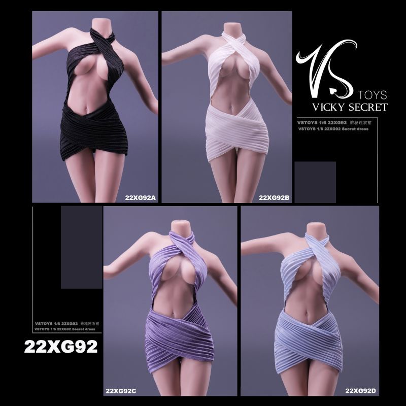 画像1: VSTOYS 1/6 シークレットドレス 女性 アクションフィギュア用 4種 22XG92 *予約