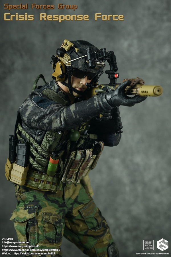 Easy & Simple 1/6 ES 26049R Special Forces Group Crisis Response 