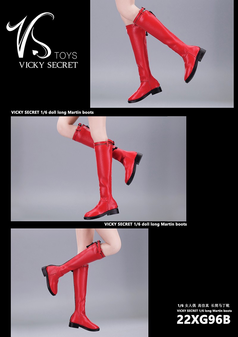 画像3: VSTOYS 1/6 女性用 ロングブーツ アクションフィギュア用 3種 22XG96ABC  *お取り寄せ