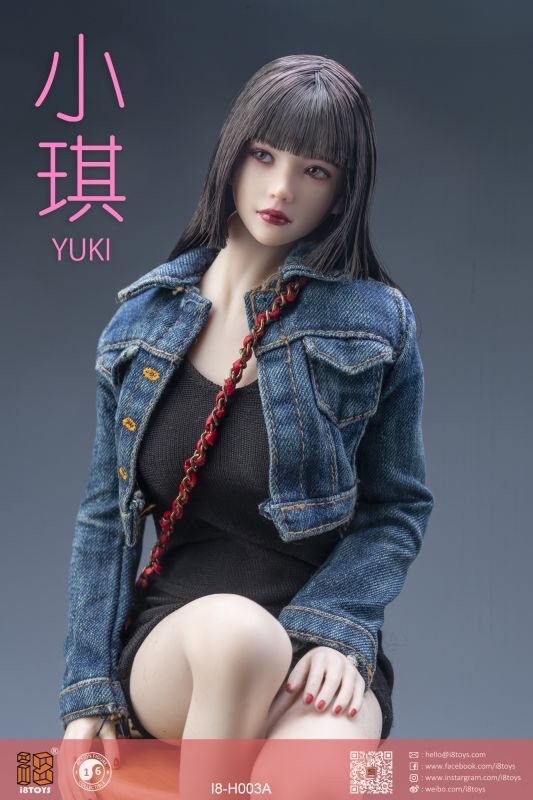 i8TOYS I8-H003 1/6 ガールヘッド 美少女 ユキ Yuki 眼球可動 5種