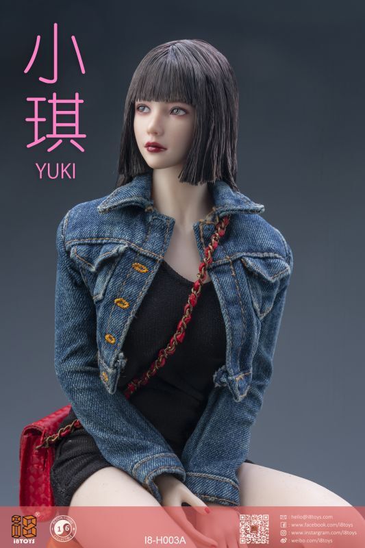 i8TOYS I8-H003 1/6 ガールヘッド 美少女 ユキ Yuki 眼球可動 5種 