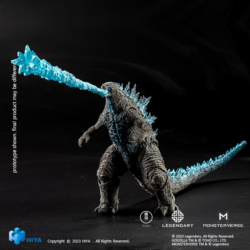 HIYA Toys ゴジラ 18cm 青い熱線 Ver. 可動フィギュア EBG0064 光線