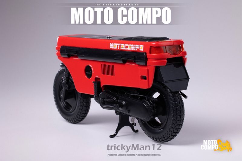 Trickyman12 1/6 MOTOCOMPO 折り畳み式 バイク モトコンポ ホンダ