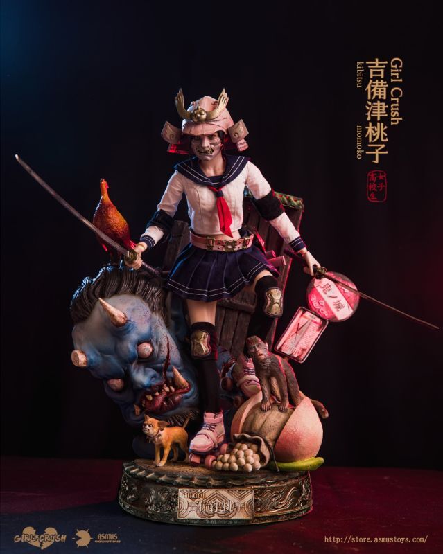 Asmus Toys 1/6 吉備津桃子 アクションフィギュア GC002 桃太郎 - 1/6