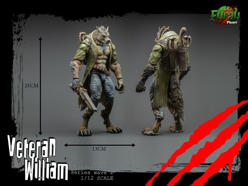 Furay Planet 1/12 人狼 Werewolf Veteran William MU-FP002 