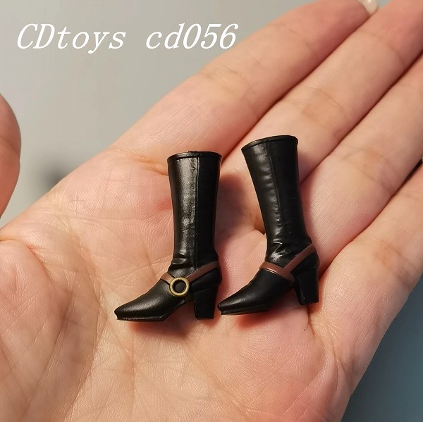 画像3: CDToys 1/12 CD056 ウーマン ハイヒール ミドルロング ブーツ 4種 *予約 