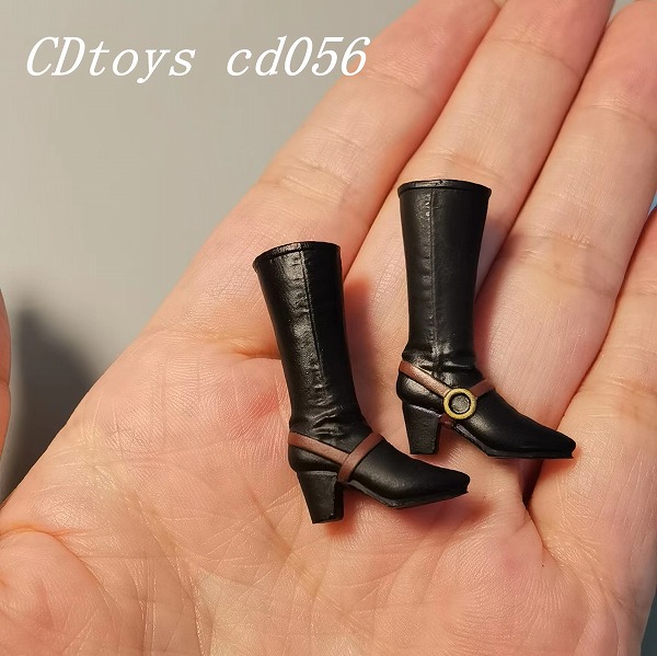 画像2: CDToys 1/12 CD056 ウーマン ハイヒール ミドルロング ブーツ 4種 *予約 