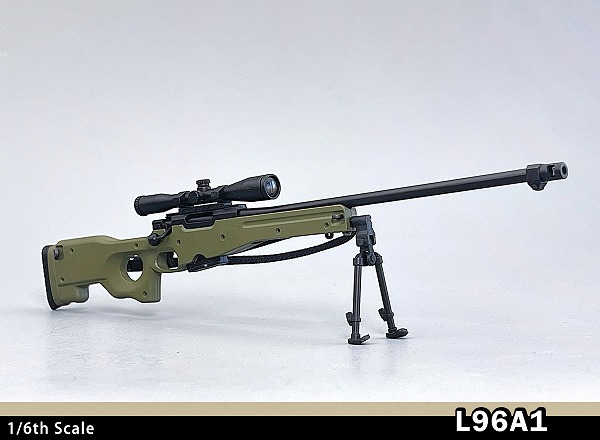 MIX-A 1/6 マシンガン ライフル アクションフィギュア用 ( SMG / L96A1 