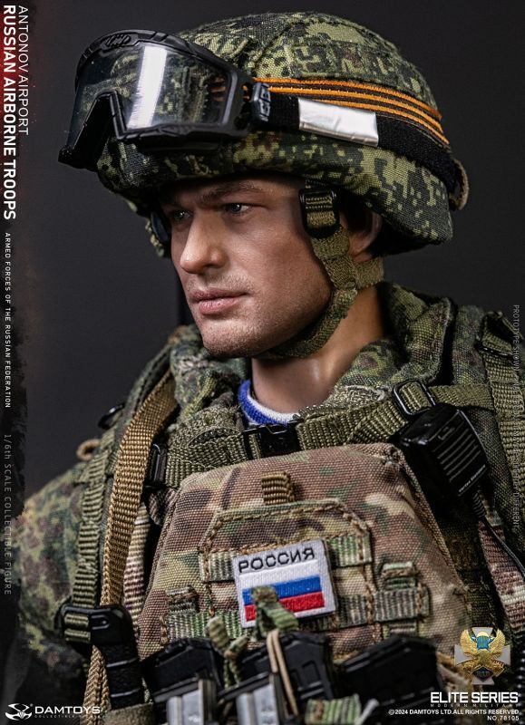 DAMTOYS 1/6 ロシア空挺部隊 VDV アントノフ国際空港 シニア ライフルマン 78105 アクションフィギュア RUSSIAN  AIRBORNE TROOPS ANTONOV AIRPORT SENIOR RIFLEMAN - 1/6フィギュア通販専門店 トレジャートイズ