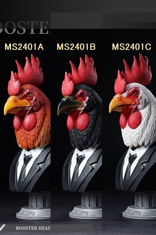 Mostoys 1/6 ルースター オンドリ 雄鶏 ヘッド MS2401 - 1/6フィギュア通販専門店 トレジャートイズ