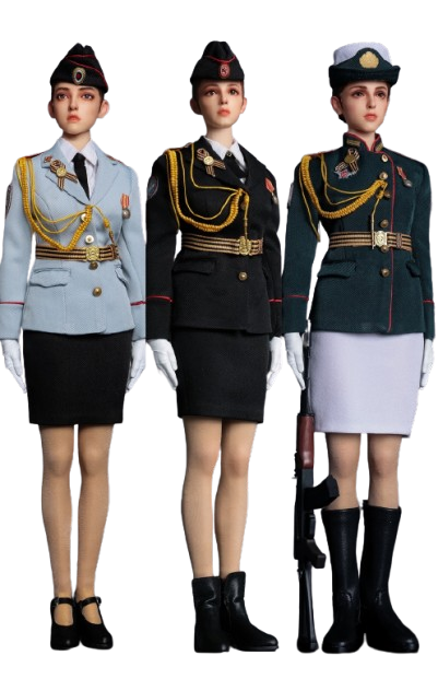 画像1: Flagset 1/6 ロシア軍 女性兵士 内務省 / 第9女子士官候補生学校 / 航空宇宙軍 アクションフィギュア 3種 FS-73054 *予約