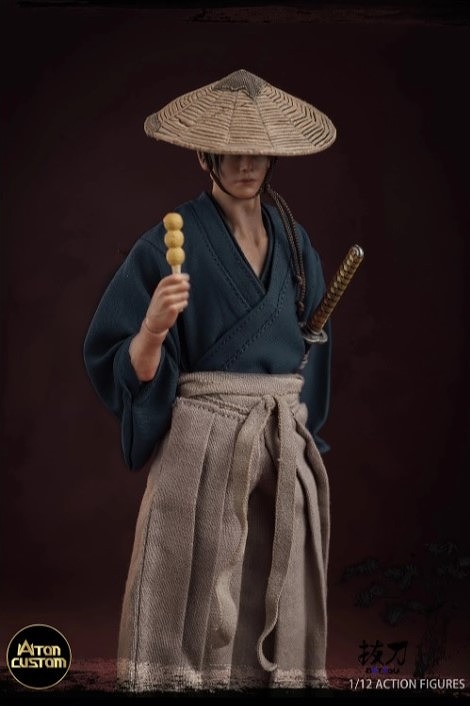 画像2: Aton Custom 1/12 剣士 ≪青版≫ アクションフィギュア *予約