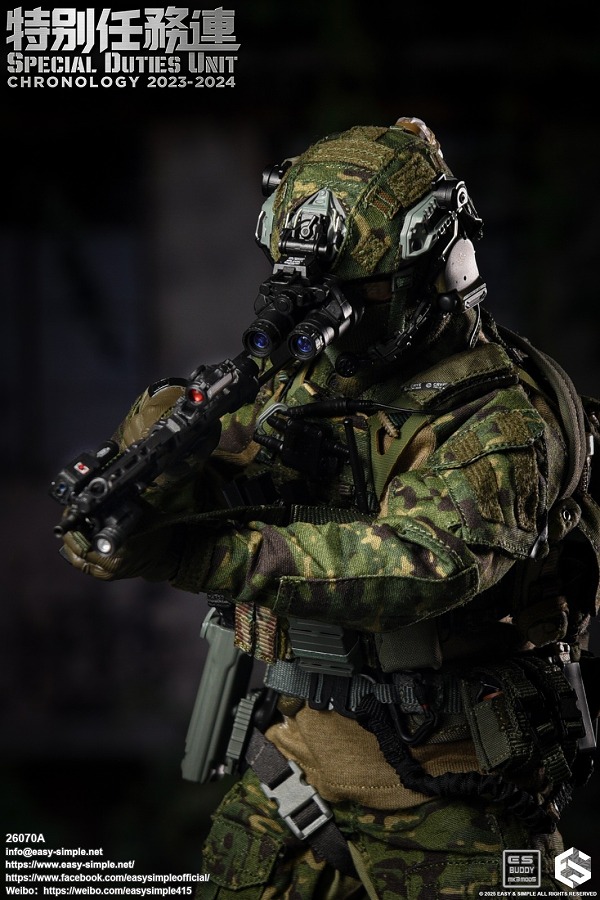 画像1: Easy & Simple 1/6 Special Duties Unit Assault Team Chronology 2023-2024 アクションフィギュア ES 26070A *予約