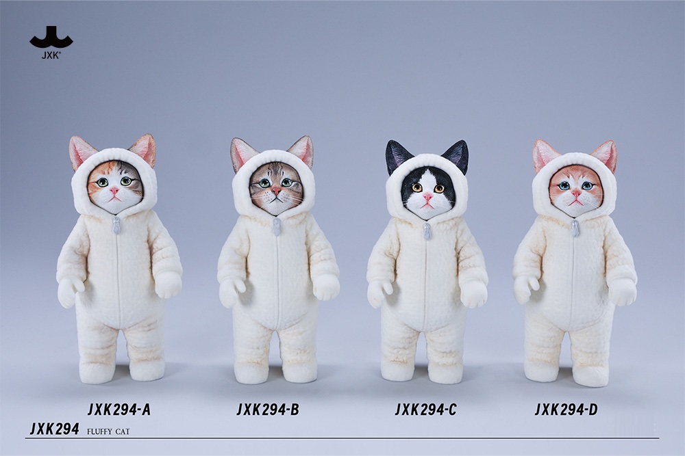 画像1: JXK Studio フラッフィー キャット 4種 JXK294 *予約