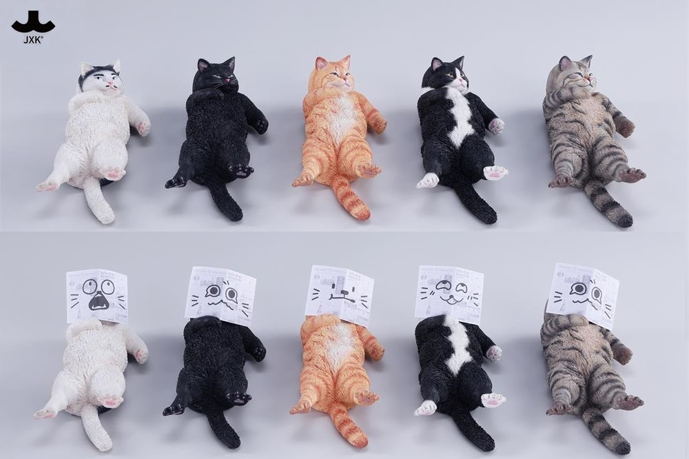 画像1: JXK Studio ぐーたら猫 with ソファ 5種 JXK293 *予約