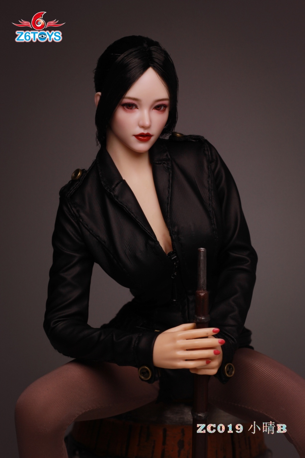 Z6TOYS 1/6 アジアン ビューティー 女性ヘッド ZC019 眼球可動