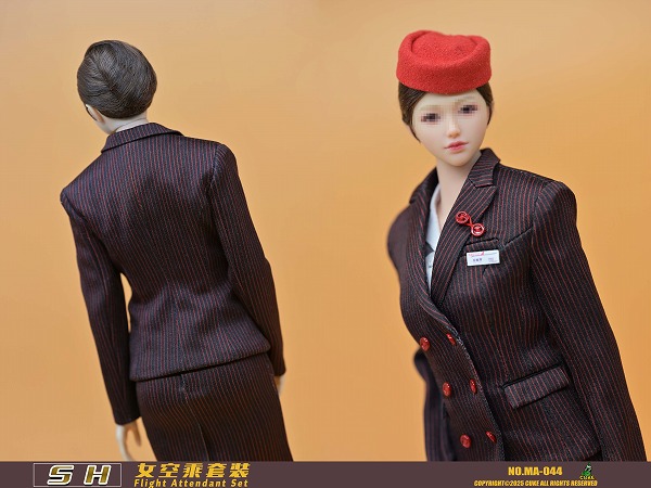 画像4: CUKE TOYS 1/6 フライト アテンダント セット アクションフィギュア用 MA-044 *予約