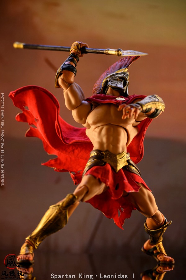 Wind Toys 1/12 スパルタン キング レオニダス アクション